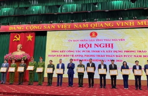 Cụm doanh nghiệp an toàn PCCC & CNCH Khu gang thép Thái Nguyên năm 2022: Tổng kết công tác phòng cháy chữa cháy và cứu nạn cứu hộ