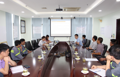 Khởi động chương trình Duy trì hiệu suất thiết bị tổng thể TPM