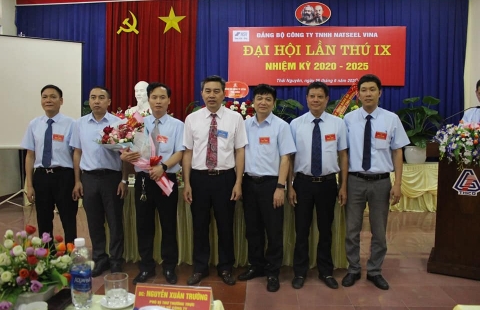 Đại hội Đảng bộ Công ty TNHH NatSteelVina lần thứ IX, nhiệm kỳ 2020 - 2025