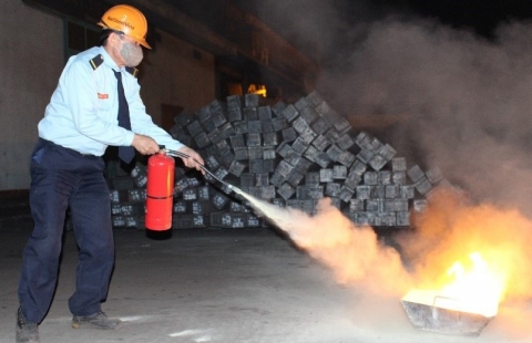 NatSteelVina được nhận giấy khen về công tác PCCC&CNCH năm 2020